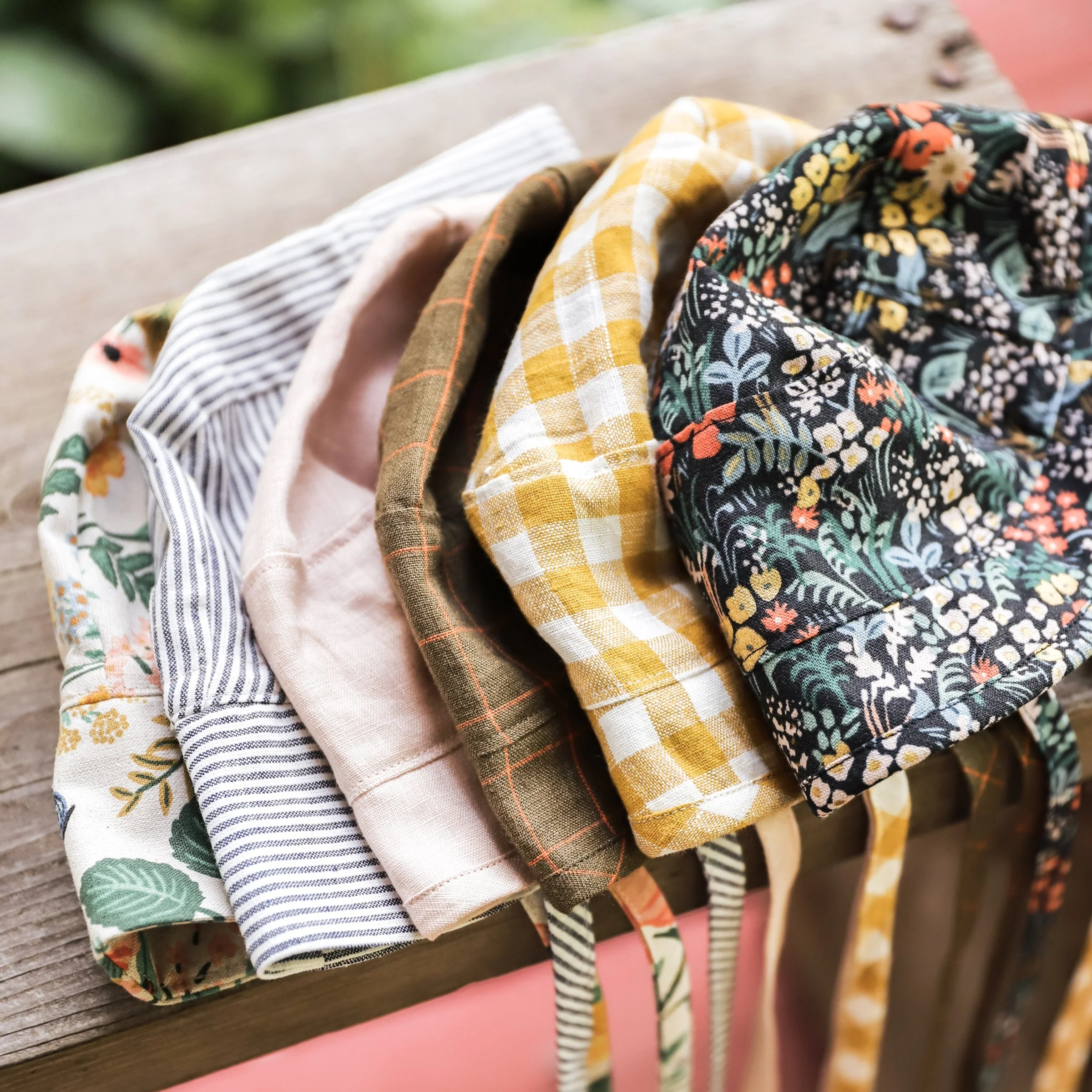 Meadow Bucket Hat Made with Rifle Paper Co.® Fabric - Image 5