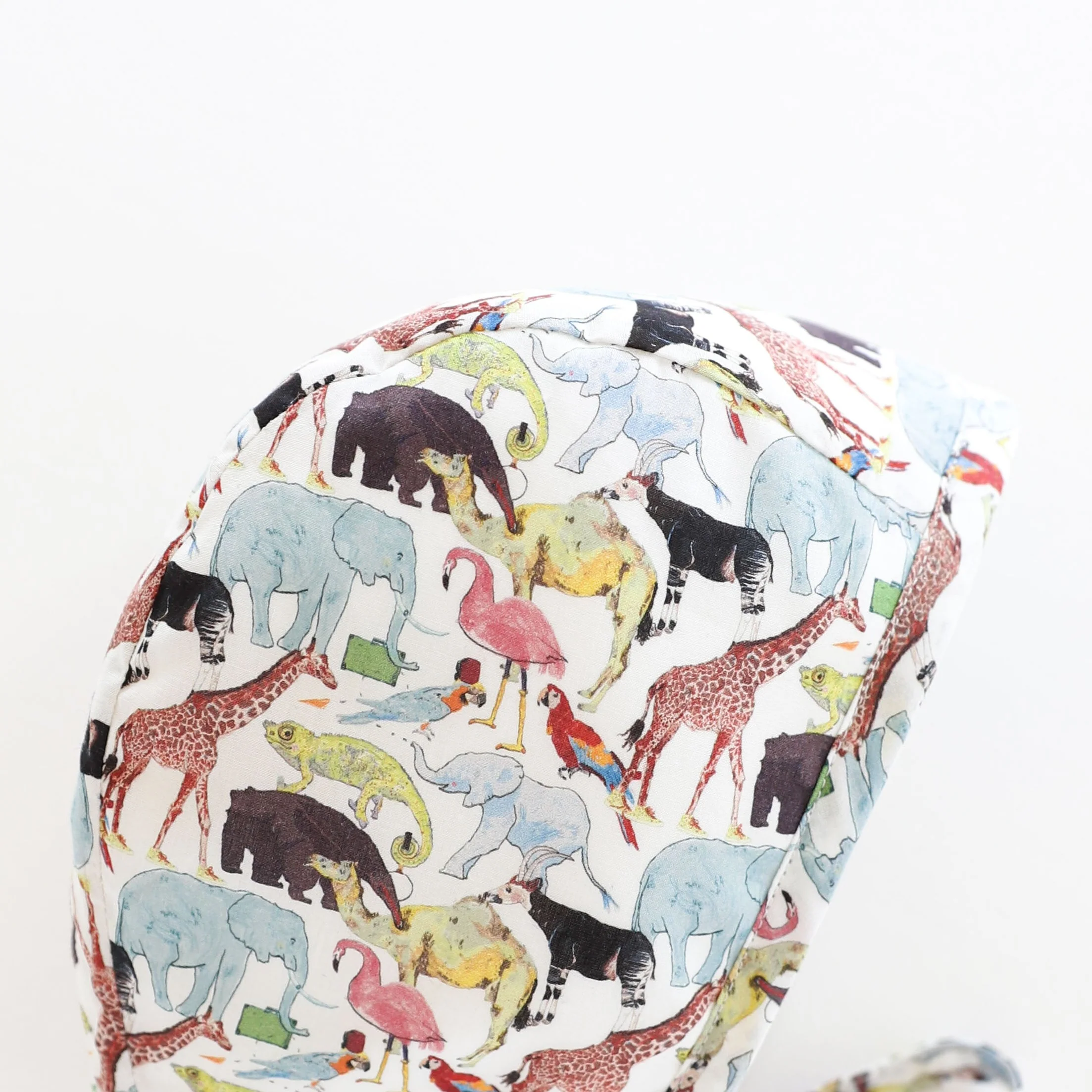 Queue for the Zoo Bonnet Cotton-Lined Made with Liberty® Fabric - Image 3